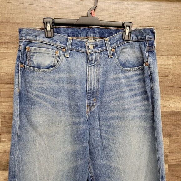 Levi's Stay Loose Jeans Mens 34‎ x 34 Blue Tapered Leg Denim 29037-0015 Cotton - Picture 10 of 13